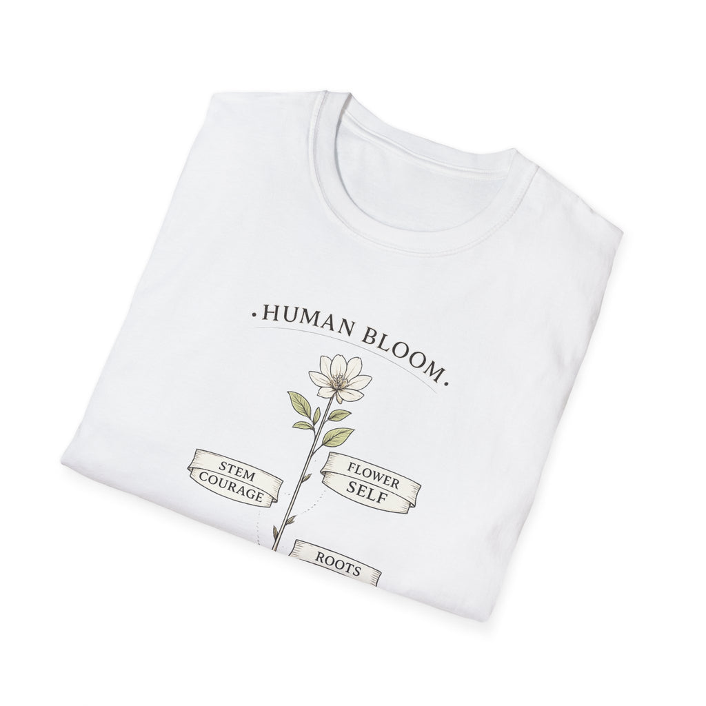 Human Bloom White T-Shirt