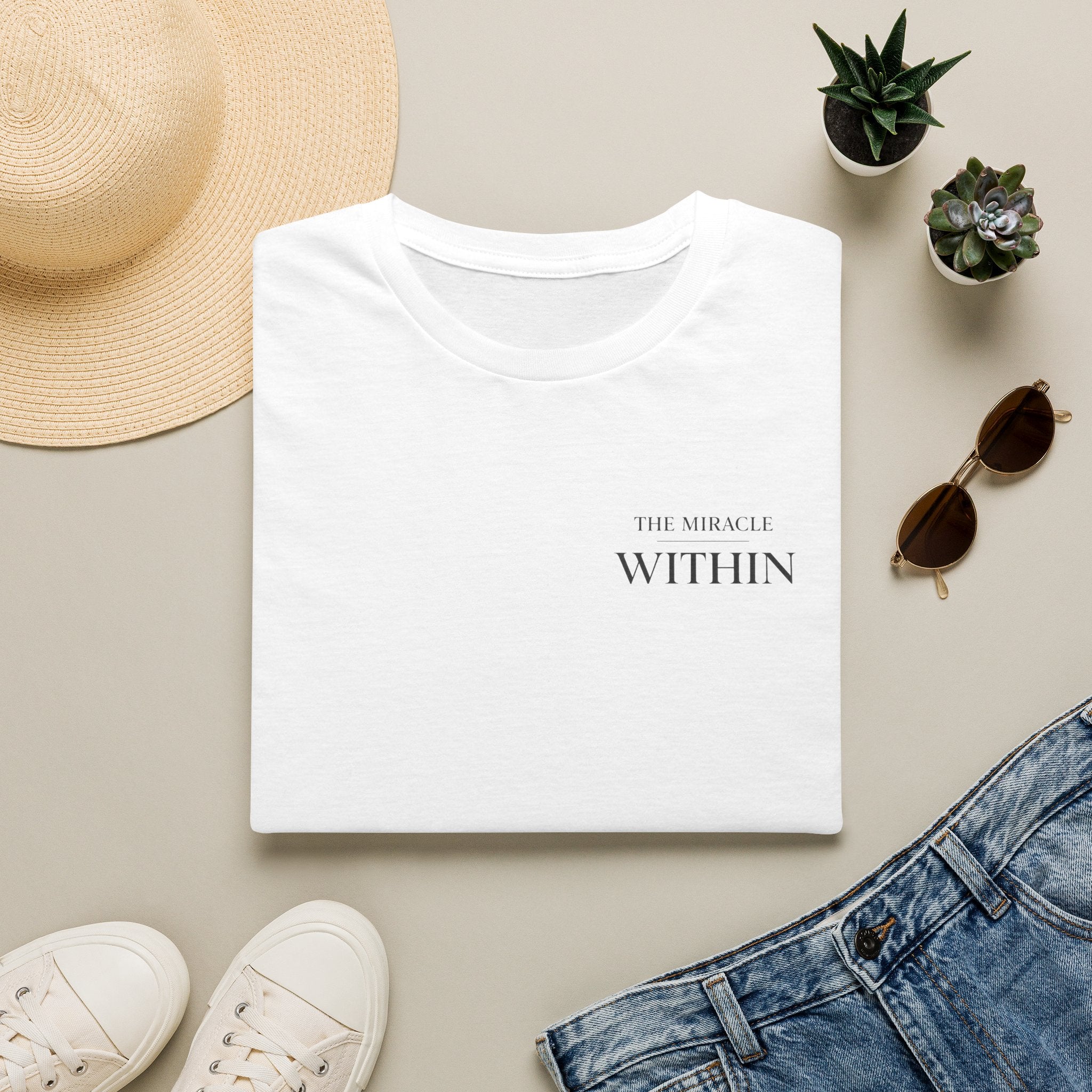 Mini The Miracle Within White T-Shirt