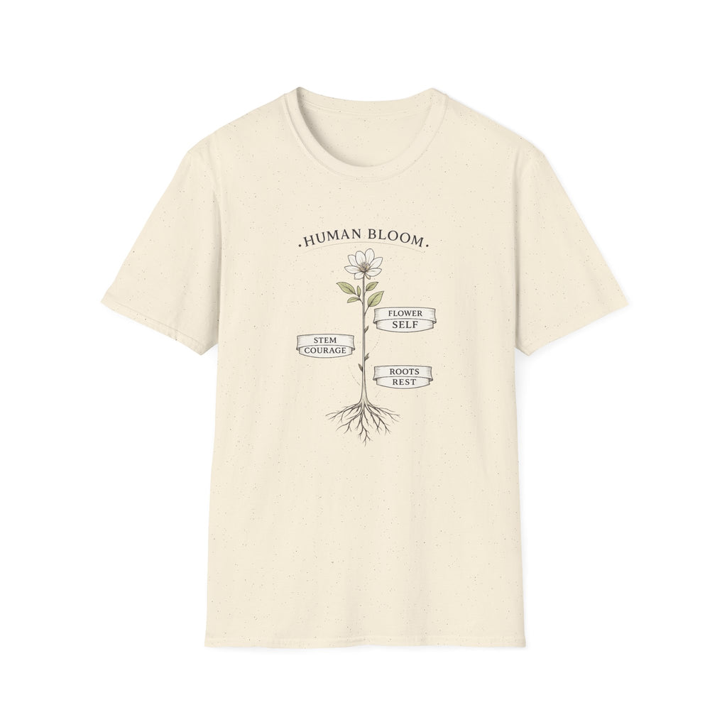 Human Bloom White T-Shirt