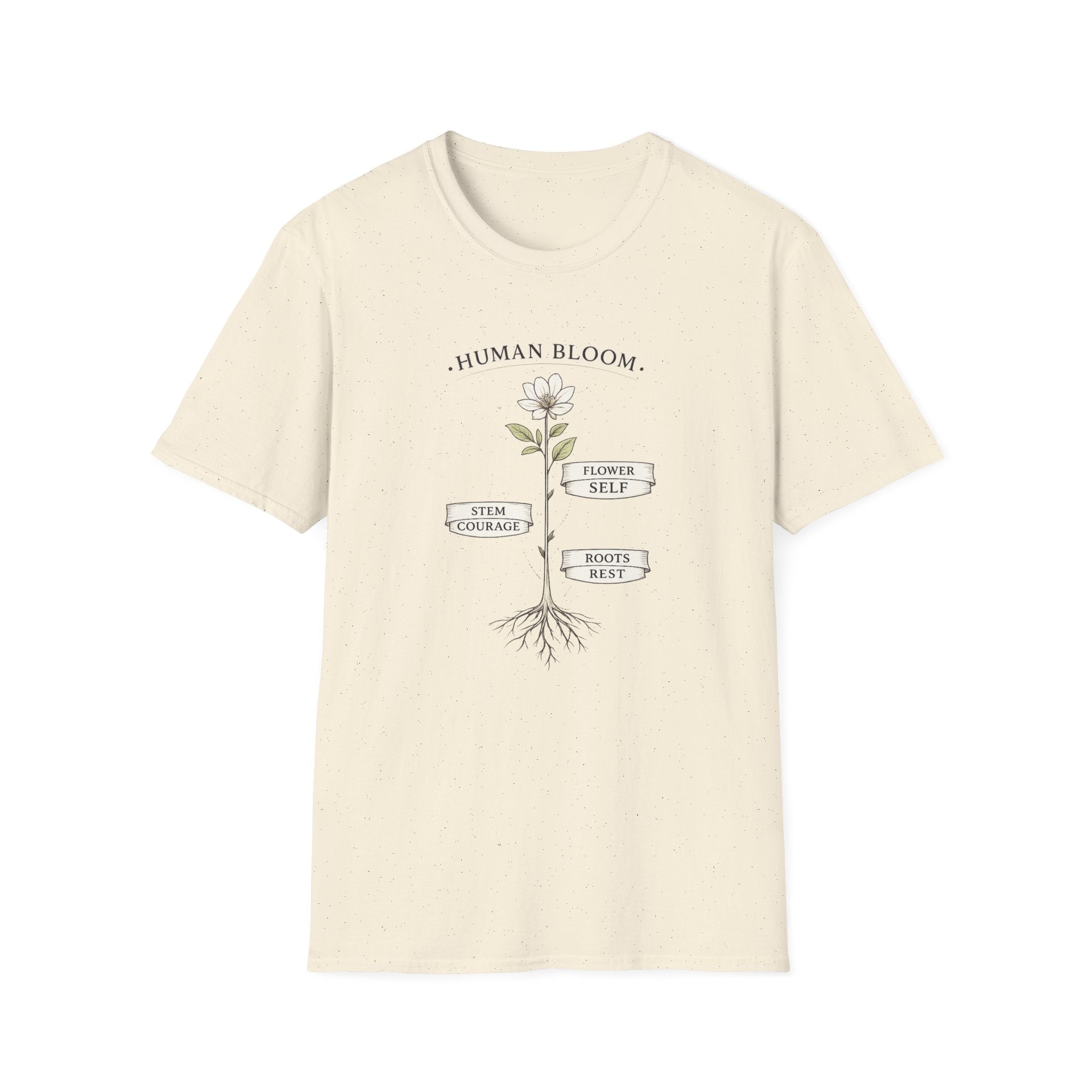 Human Bloom White T-Shirt