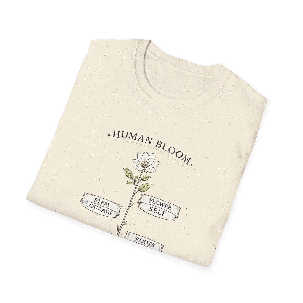 Human Bloom White T-Shirt