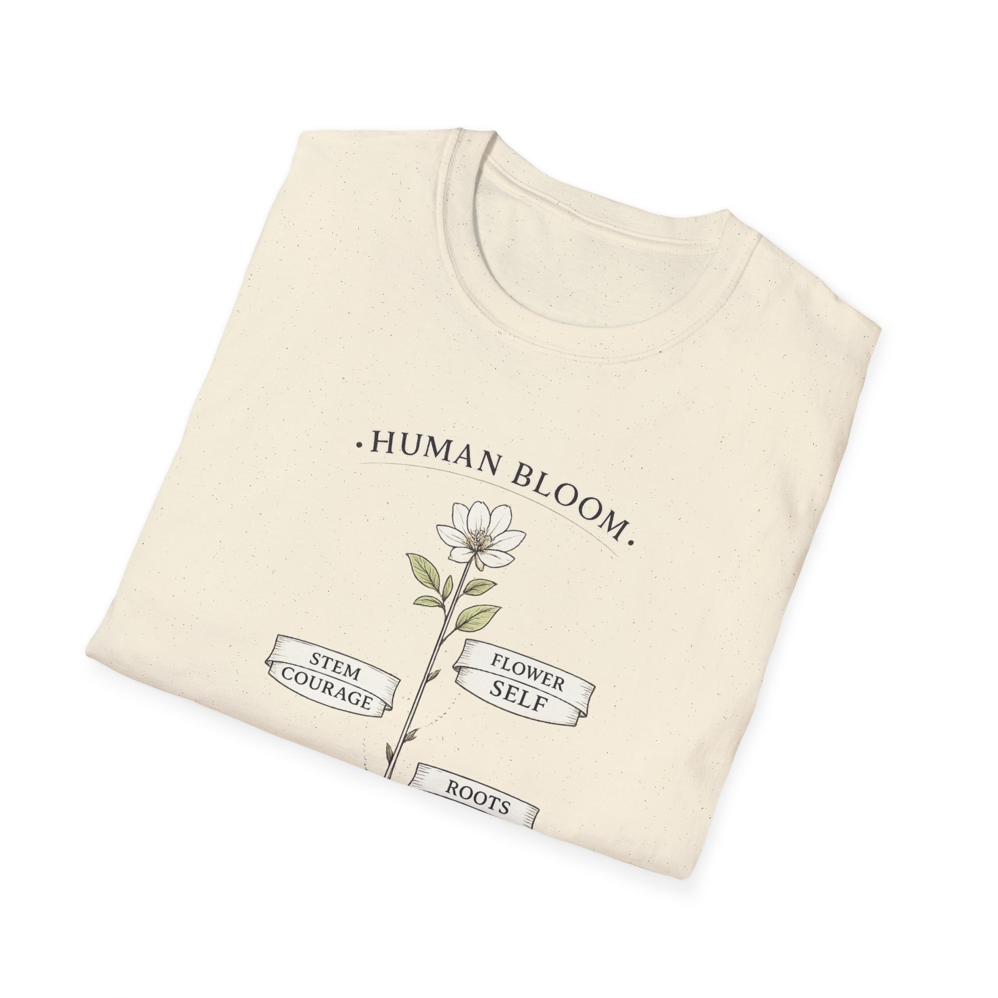 Human Bloom White T-Shirt